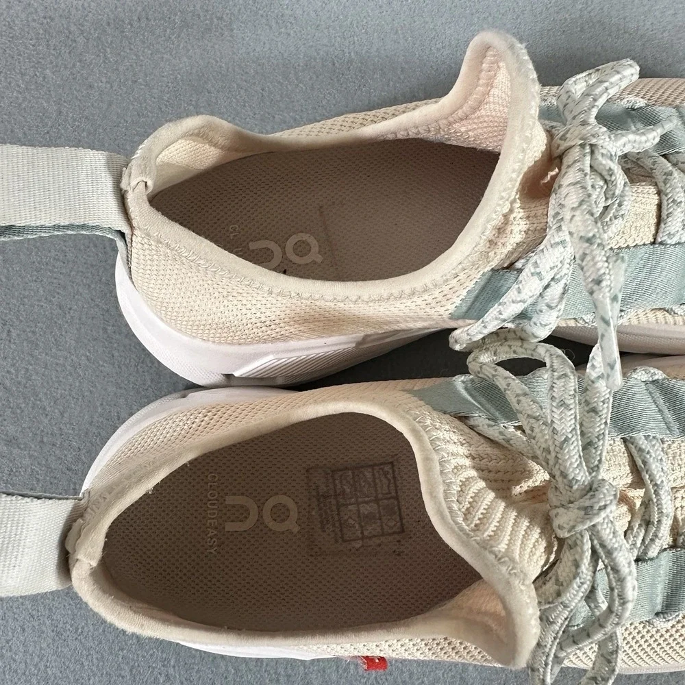On Cloud Shoes Cloudeasy Womens Size 8 Mesh Lace Up Casual Sneakers Nurse
